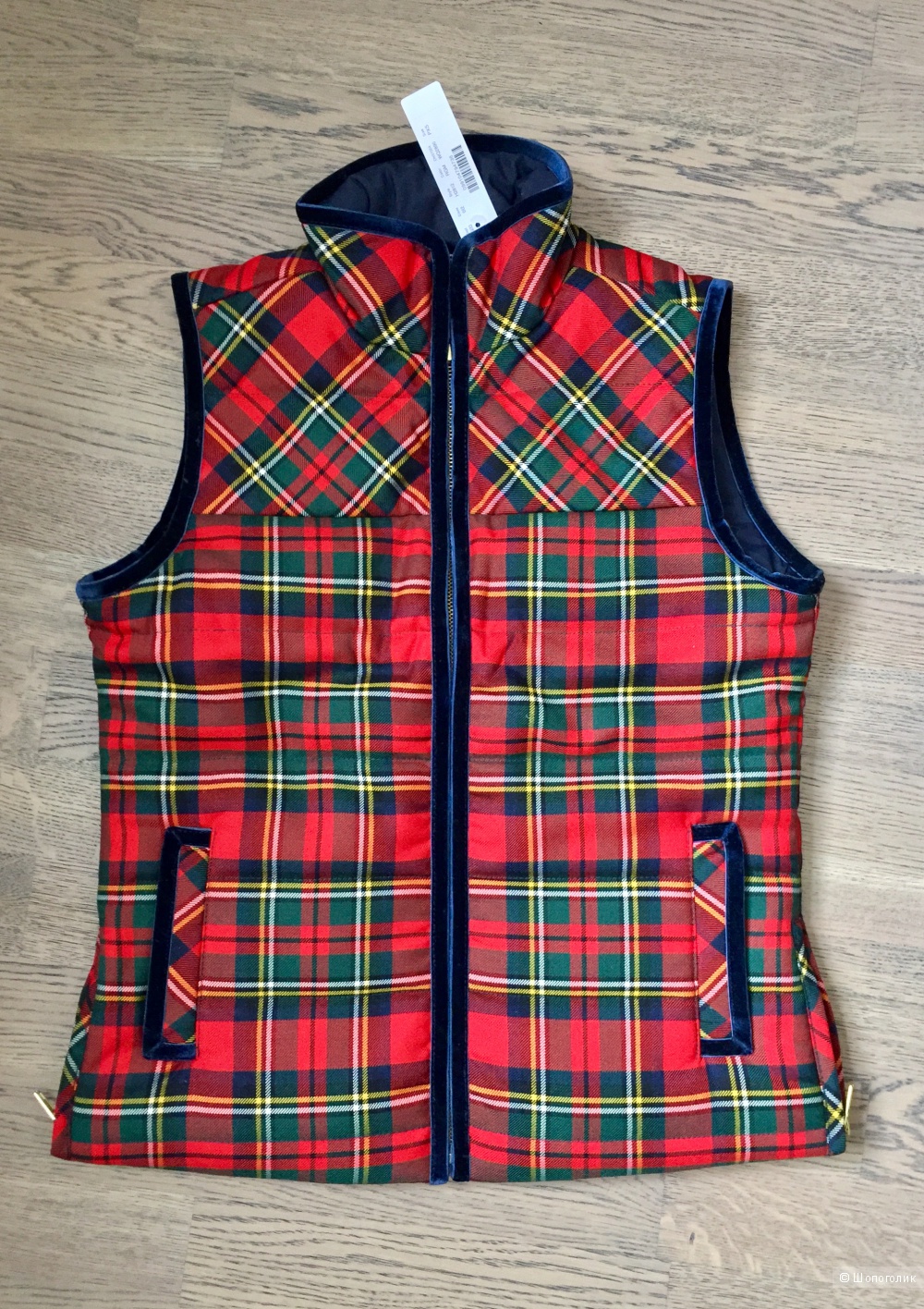Утепленная жилетка JCREW XS petite