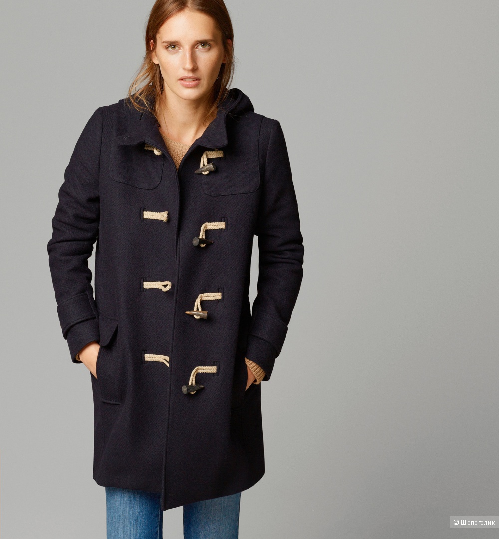 Massimo dutti пальто дафлкоат размер 40