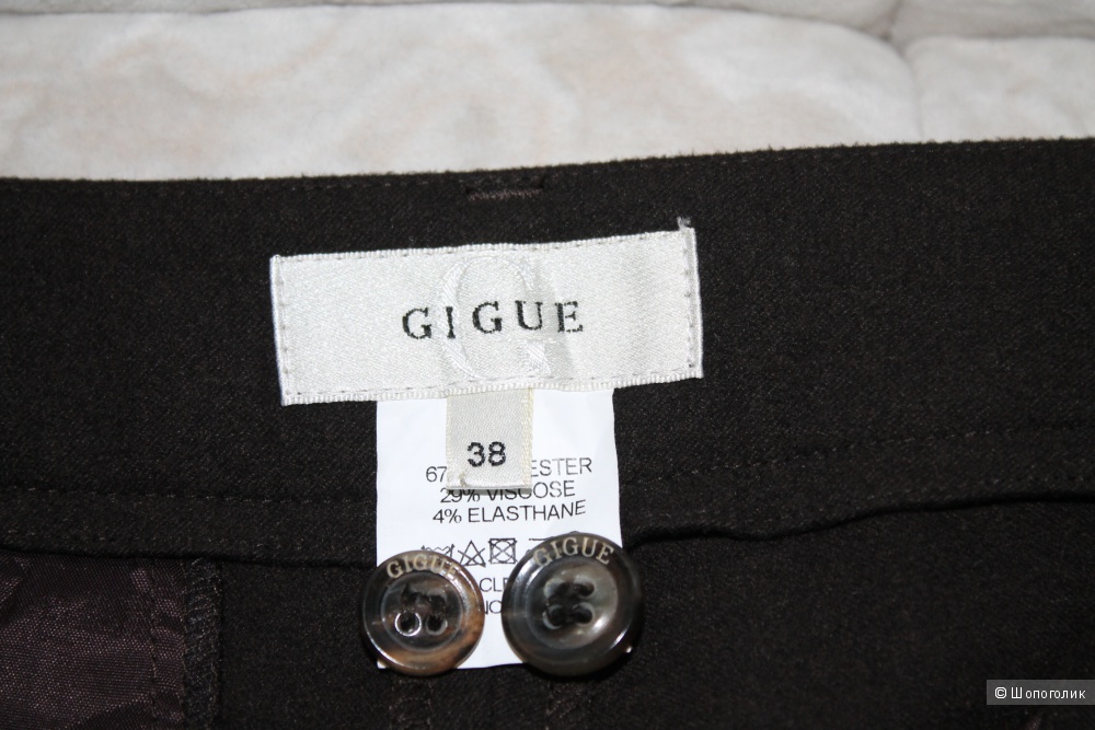 Брюки бренда GIGUE, размер 38