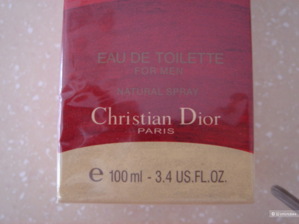 Мужская туалетная вода Fahrenheit Eau de toiletee Christian Dior, 100 ml