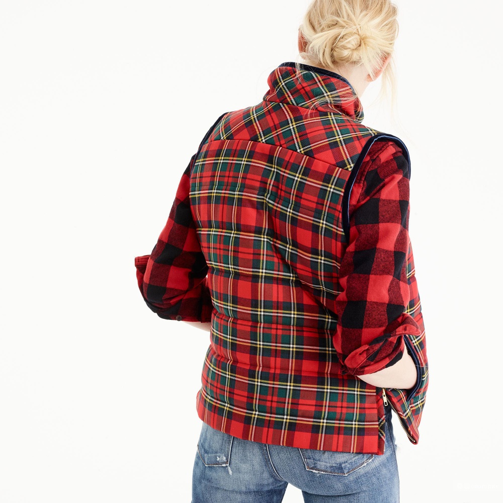 Утепленная жилетка JCREW XS petite