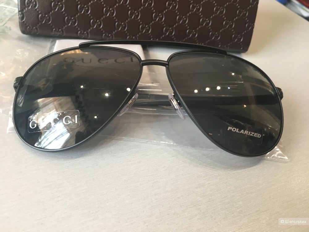 Мужские солнцезащитные очки-авиаторы Gucci