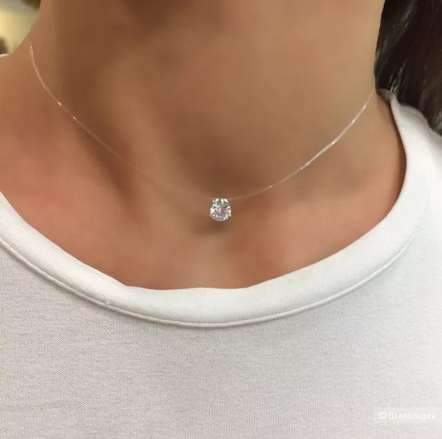 Украшение камушек на леске, d=5mm