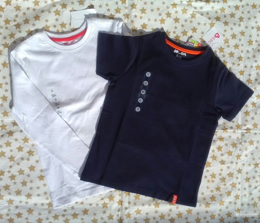 Футболки для мальчика. Dpam. 114 см.