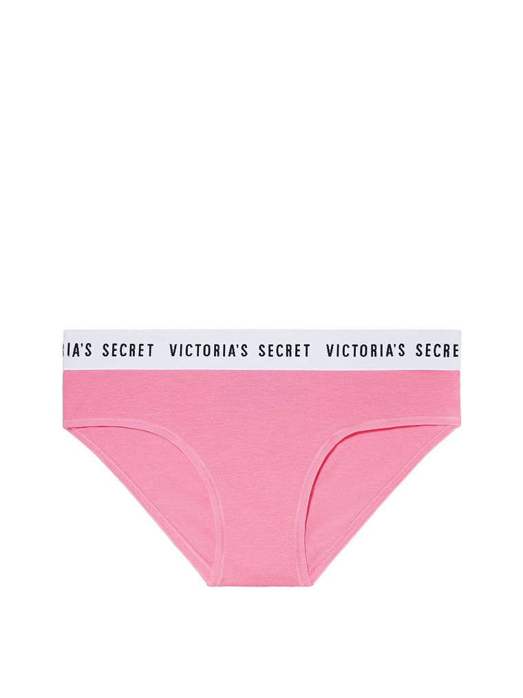 Хлопковые трусики - хипстеры Victoria's Secret, размер S (сет из 2 штук)