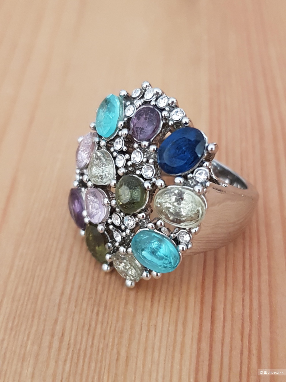 Кольцо BOUQUET, размер 17-17.5