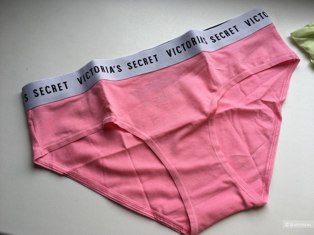 Хлопковые трусики - хипстеры Victoria's Secret, размер S (сет из 2 штук)