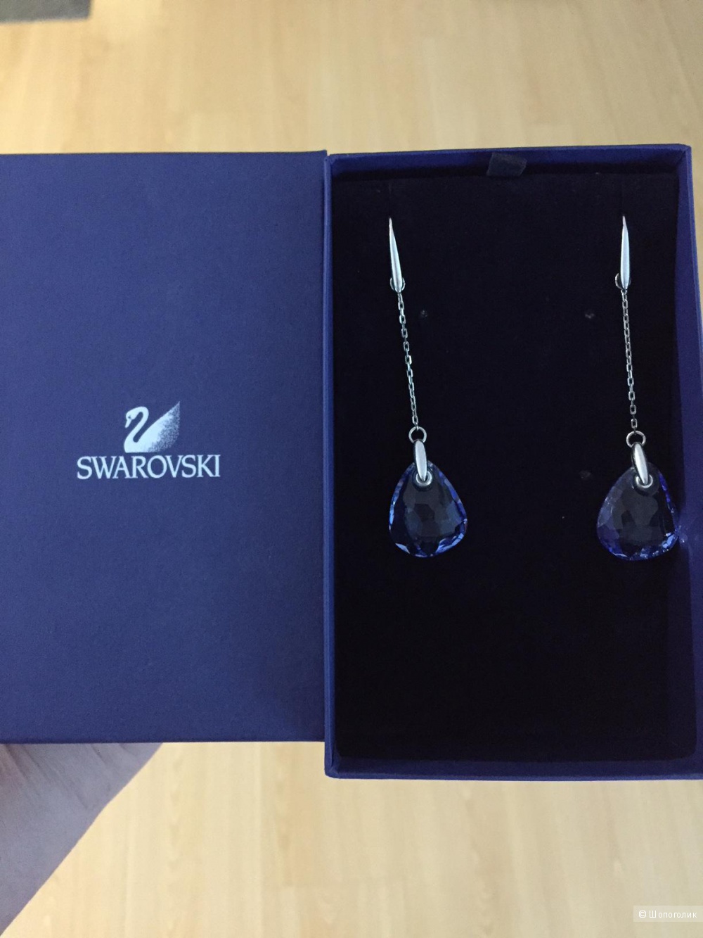 Серьги Swarovski, коллекция Parallele