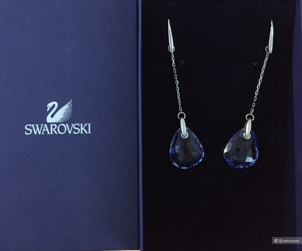 Серьги Swarovski, коллекция Parallele