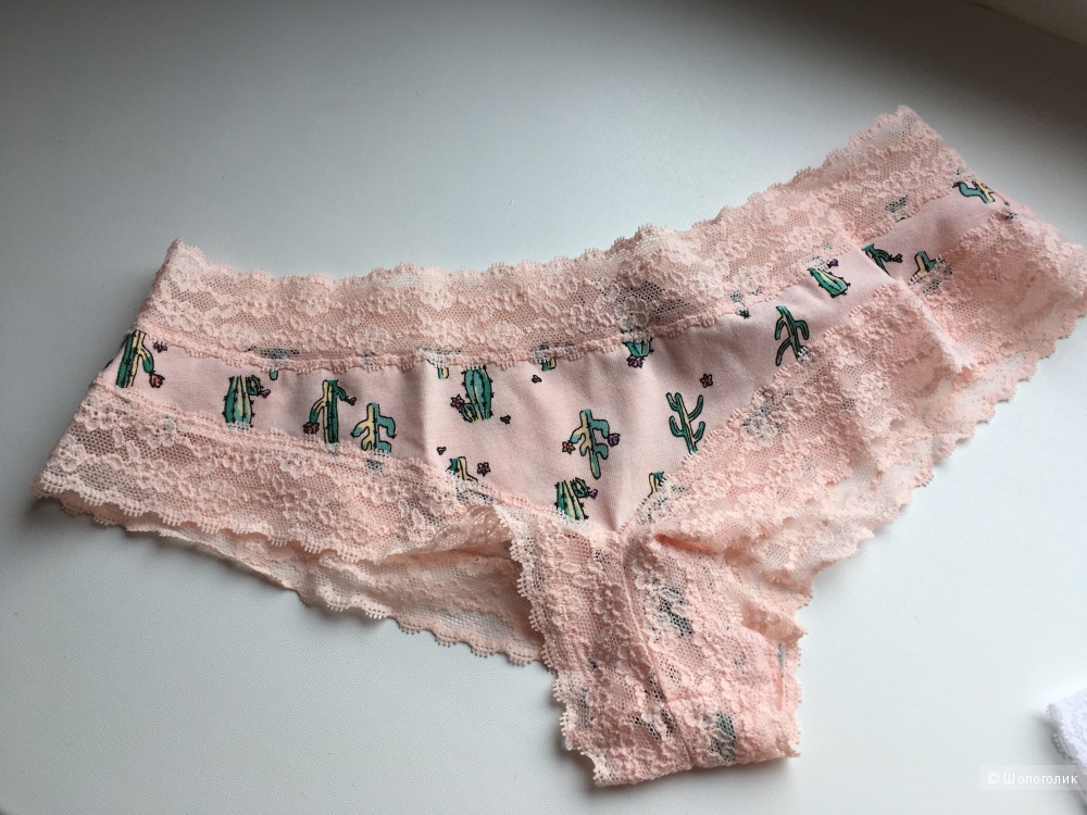 Хлопковые трусики - Victoria's Secret, размер S (сет из 3 штук)