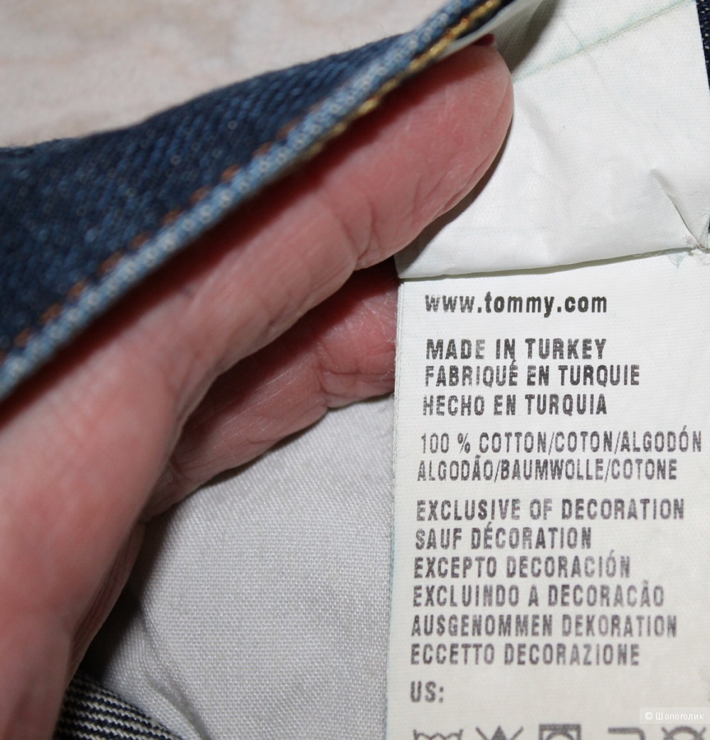 Джинсы бренда Tommy Hilfiger, размер 30/32