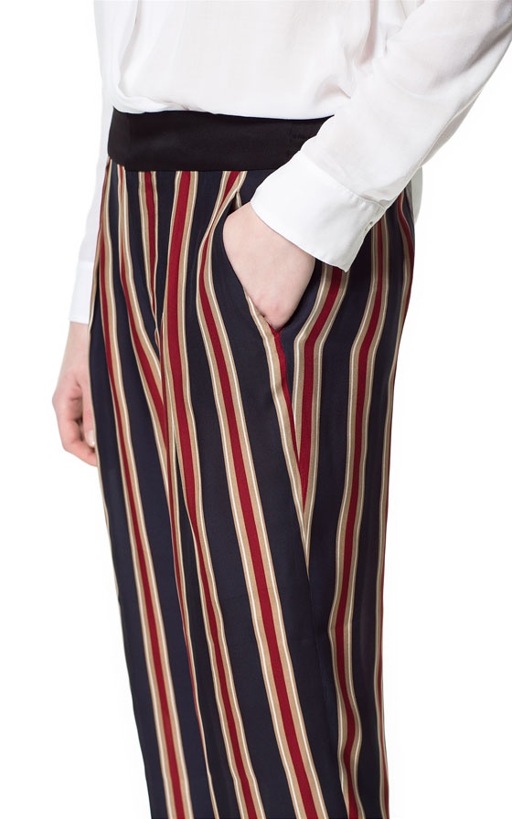 Zara women брюки шелк размер S