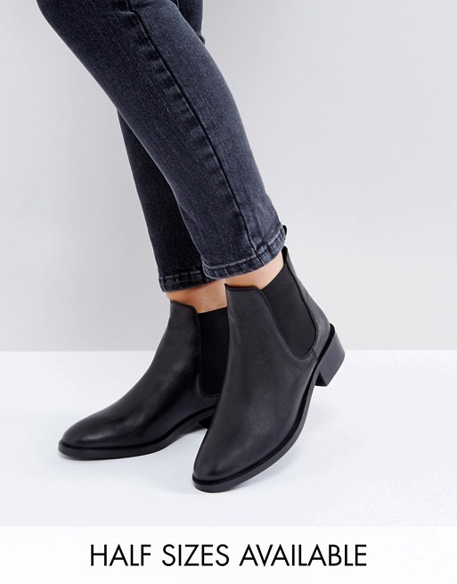 Кожаные ботильоны челси ASOS ABSOLUTE UK5,5