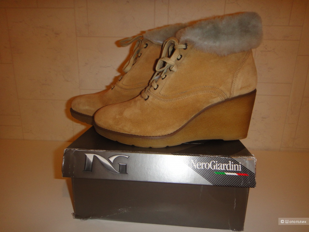 Зимние ботиночки  NERO GIARDINI 38