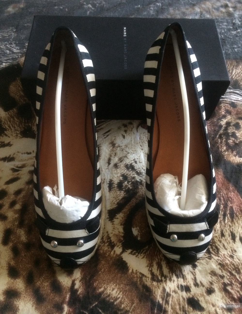 Балетки-мышки MARC by MARC JACOBS размер 40-41