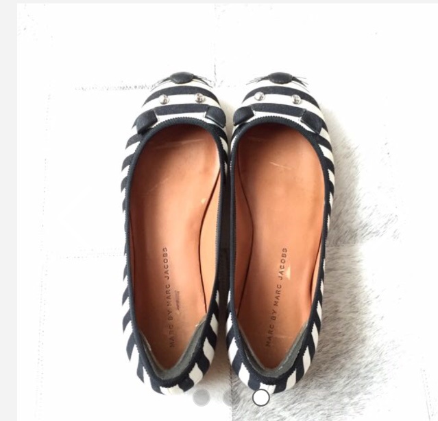 Балетки-мышки MARC by MARC JACOBS размер 40-41