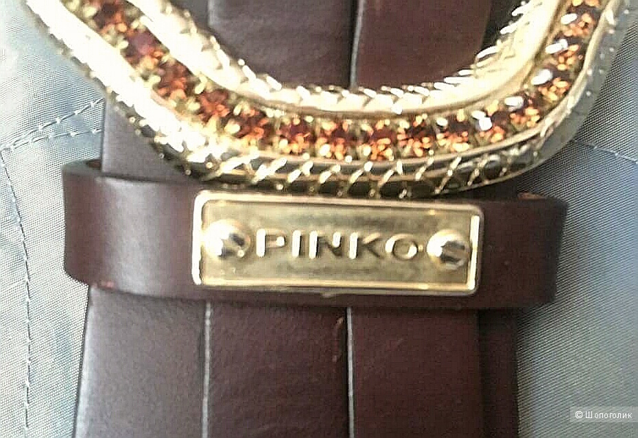 Кожаный ремень PINKO р.80/90