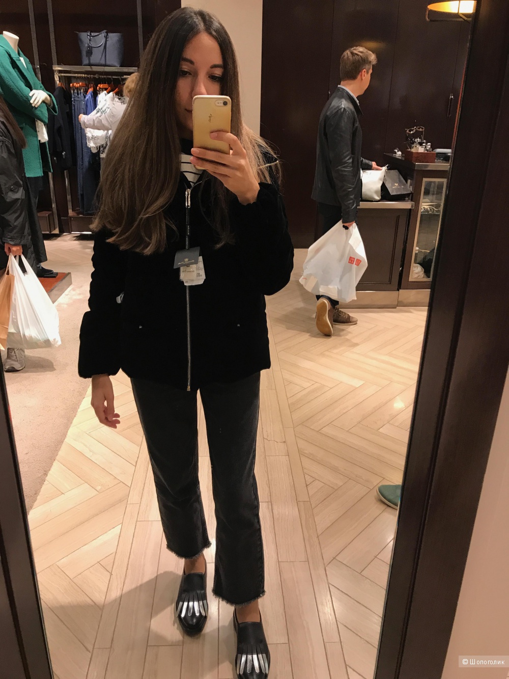 Пуховик Massimo Dutti размер XS