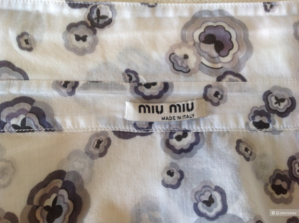 Блуза Miu Miu, 44 IT