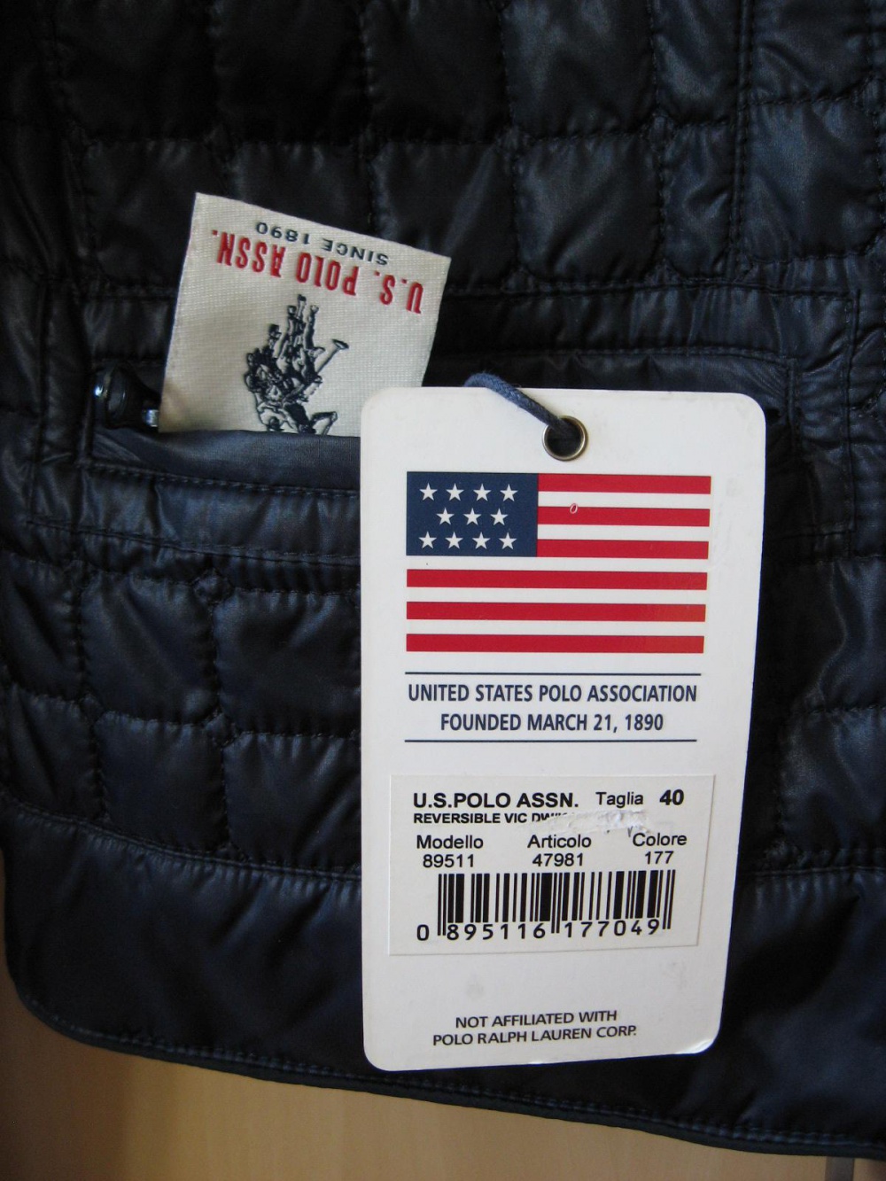 Легкая куртка U.S.POLO ASSN - размер 42