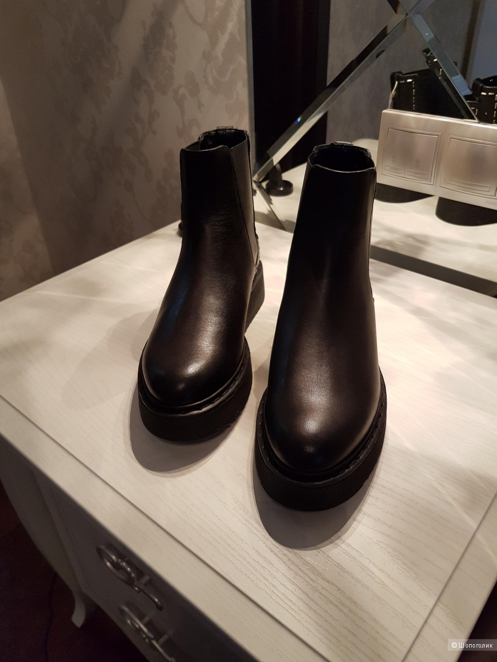 Осенние ботинки челси CULT,  черные 38 европейский размер