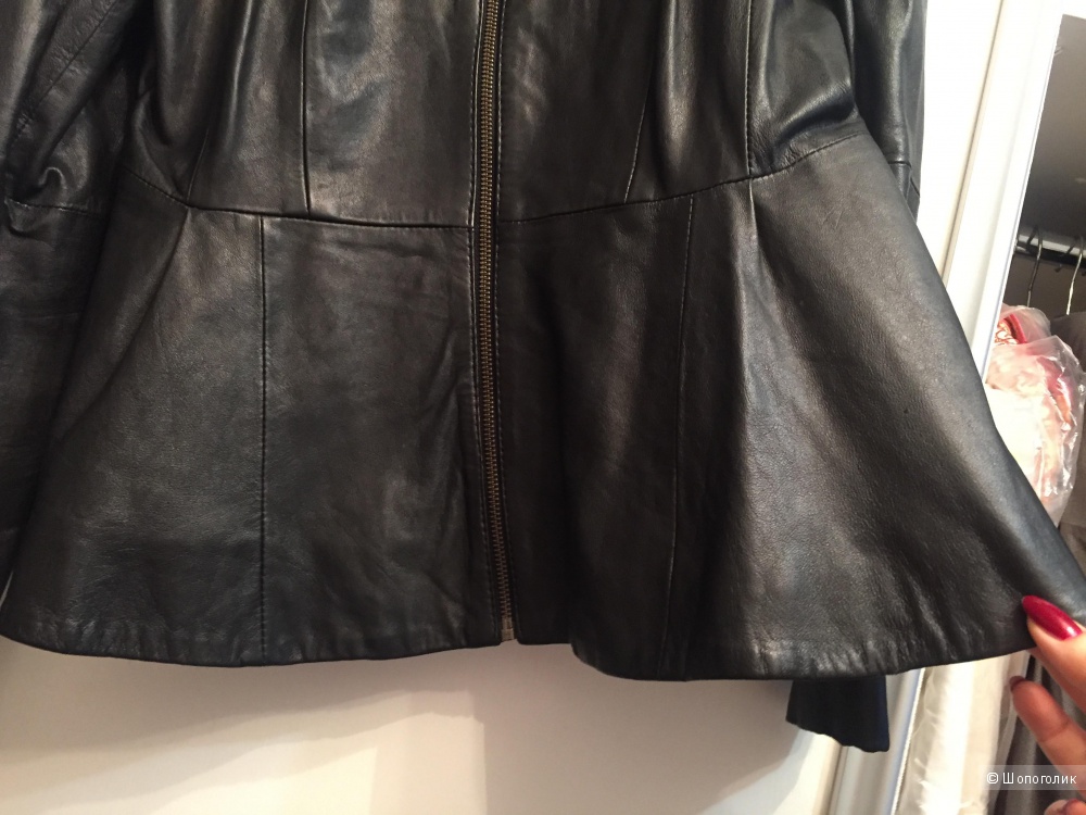 Кожаная куртка Asos 46 р UK 12