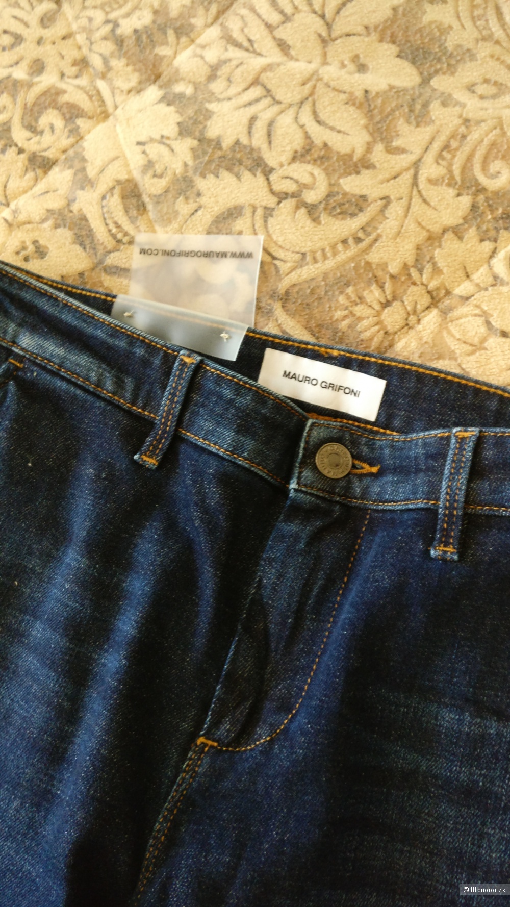 Джинсовые брюки MAURO GRIFONI, размер. 26 большемерят, идут как 28