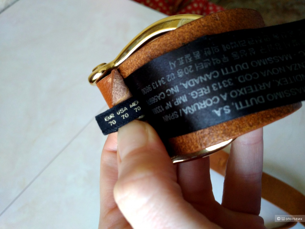 Ремень Massimo Dutti размер XS-S