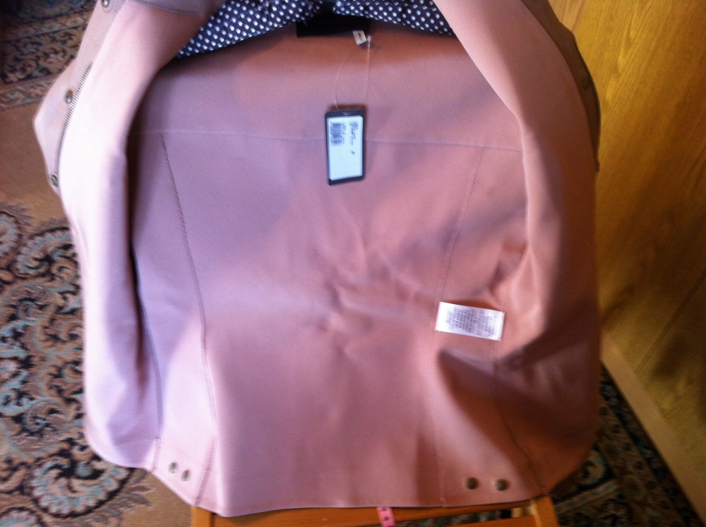 Кожаная куртка LANVIN,  размер 42-44 rus