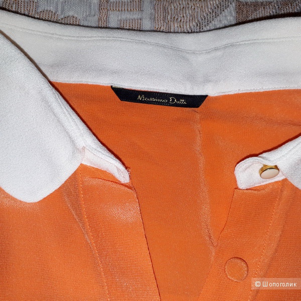 Блузка шелковая , Massimo Dutti, размер M