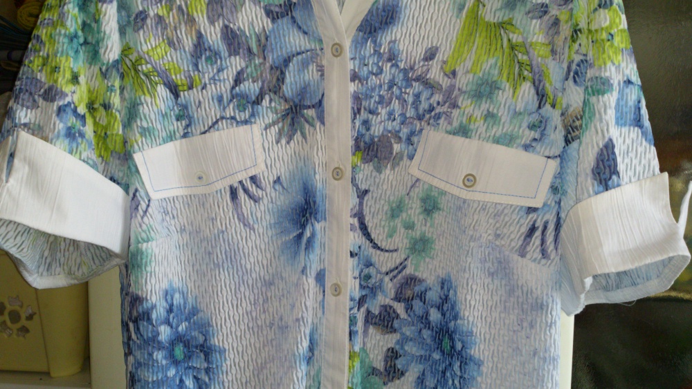 Блузка - рубашка Cavita, размер 48 (нем) = 52-54 (рос)