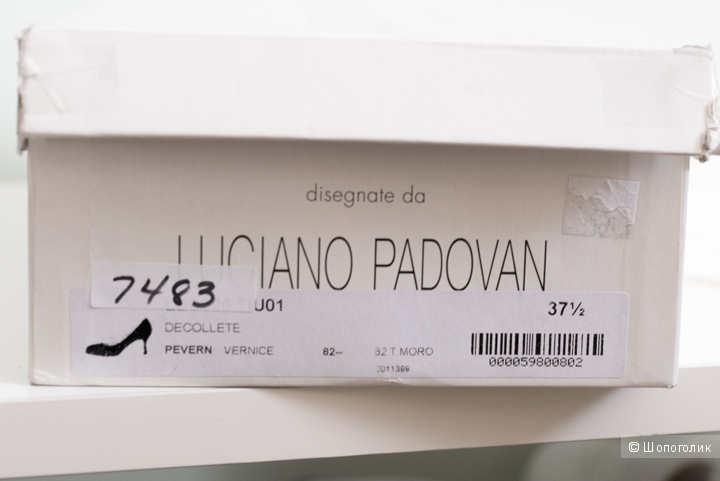 Туфли Luciano Padovan, размер 37,5