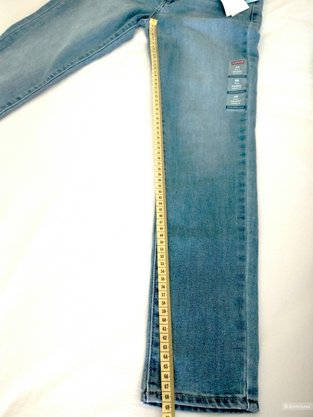 Джинсы Levi's 711, размер 26