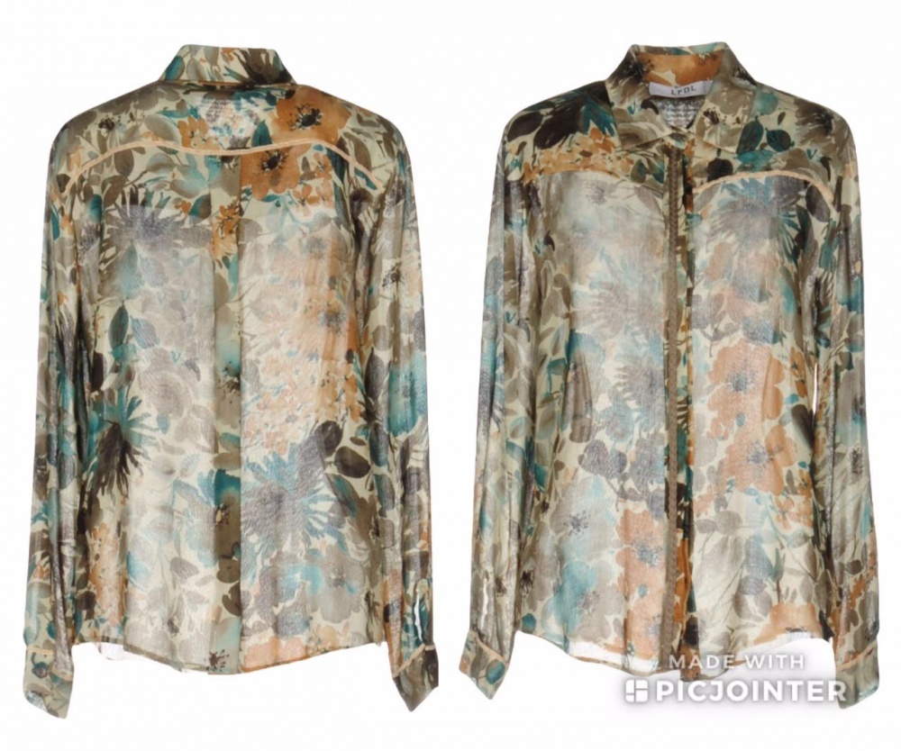 Рубашка-блузка La Fabbrica De Lino 44-46