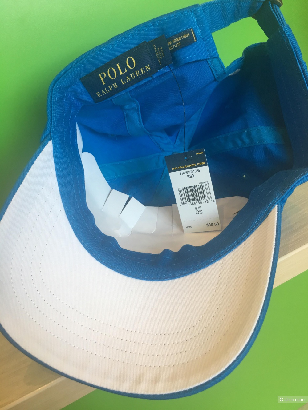 Бейсболка Polo Ralph Lauren,one size.