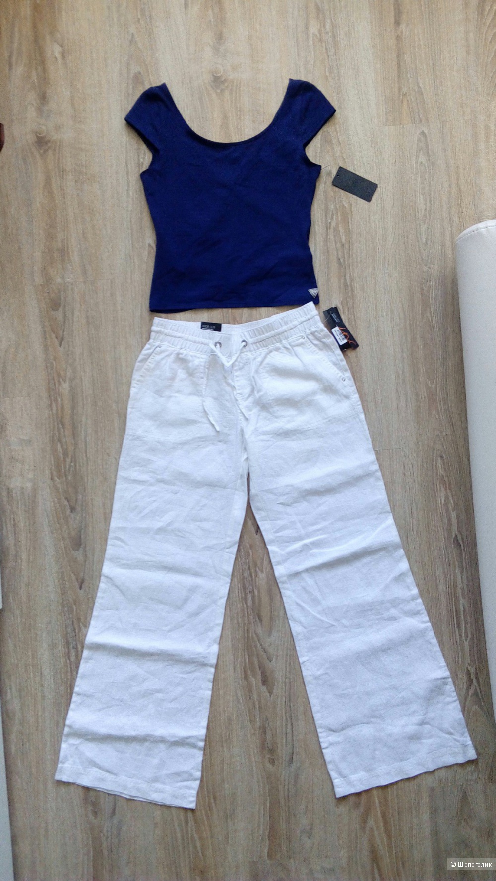 Лот топ Guess + шорты Jolt, размер S