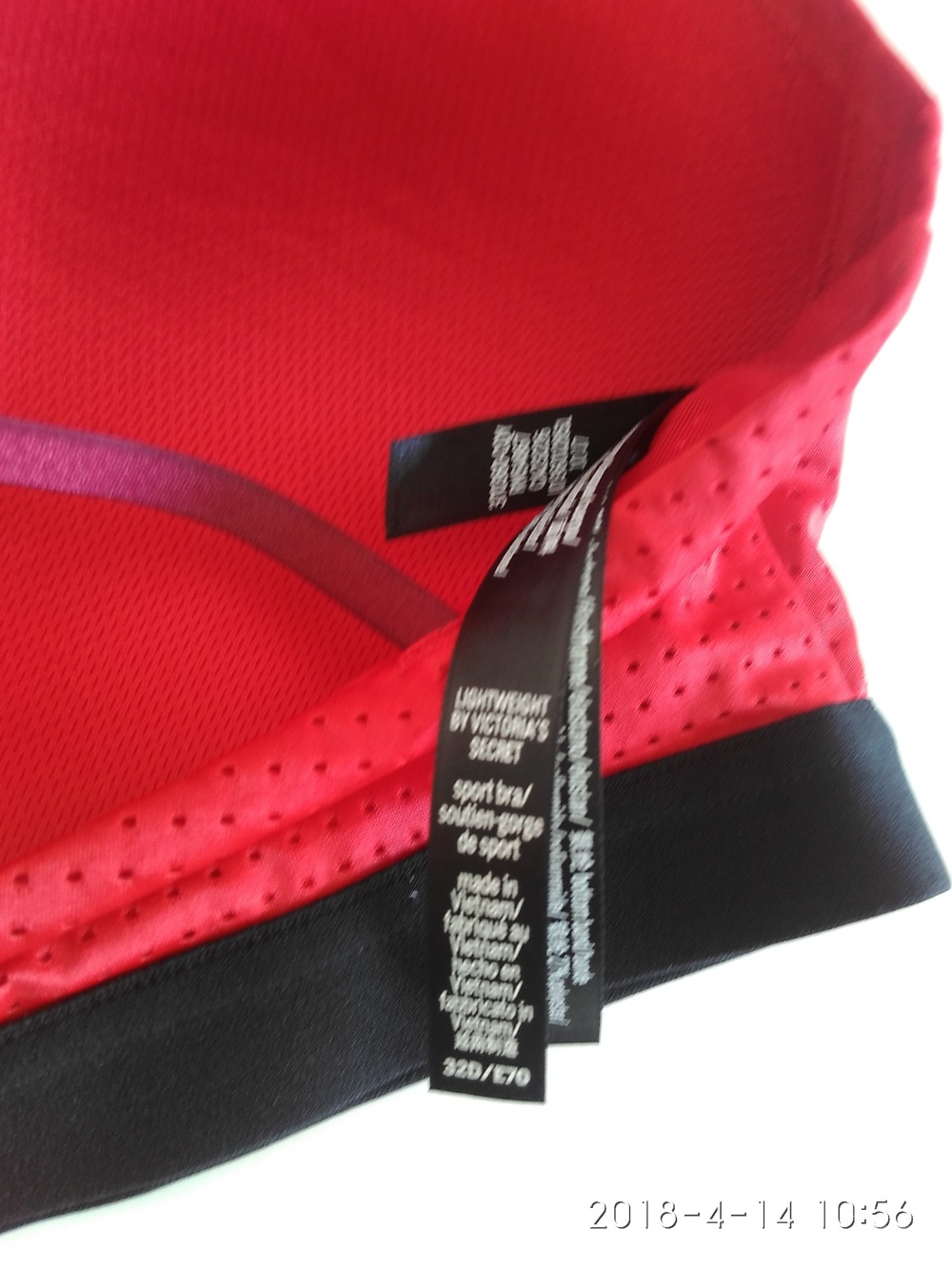 Спортивный топ VICTORIA SPORT маркировка 32D наш 70D 75С