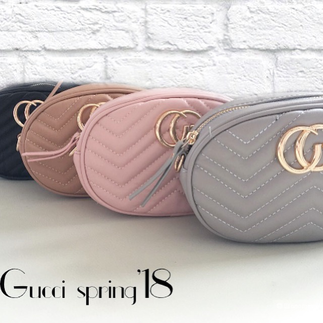 Сумка Gucci grey, one size
