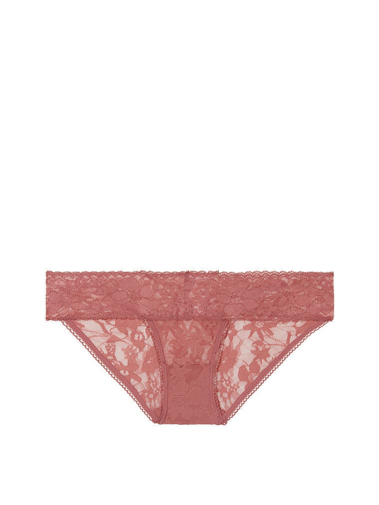 Кружевные трусики Victoria`s Secret маркировка S (комплект из 3х шт)