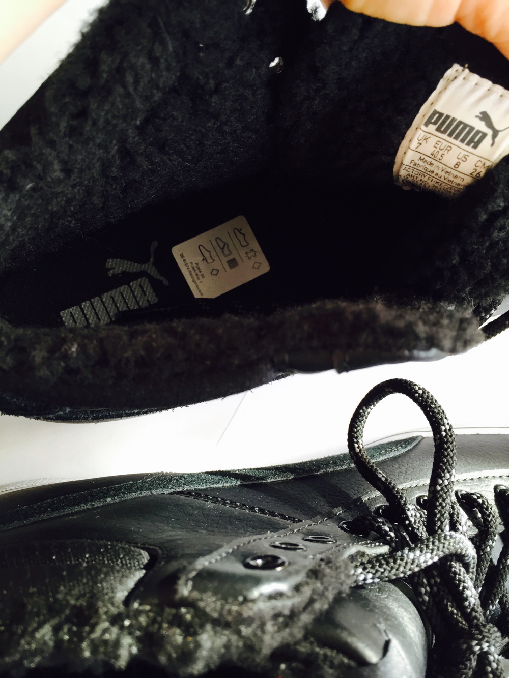 Кроссовки PUMA 1948 Mid L Fur, размер UK7, EU 40,5