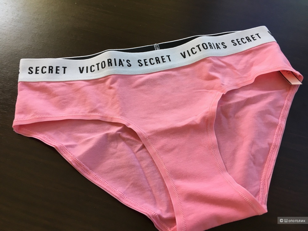 Хлопковые трусики - хипстеры Victoria's Secret, размер M (сет из 2 штук)