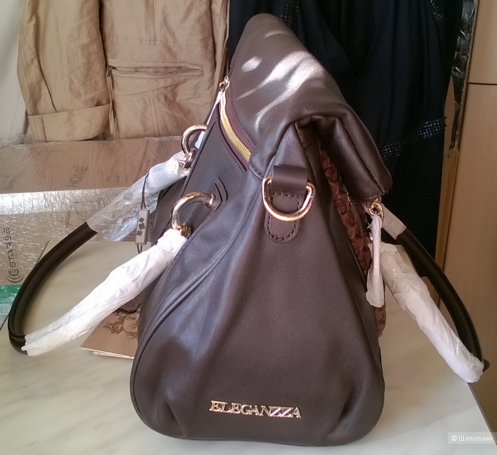 Сумка женская ELEGANZZA brown