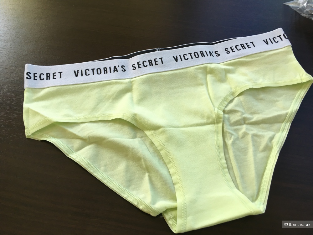 Хлопковые трусики - хипстеры Victoria's Secret, размер M (сет из 2 штук)