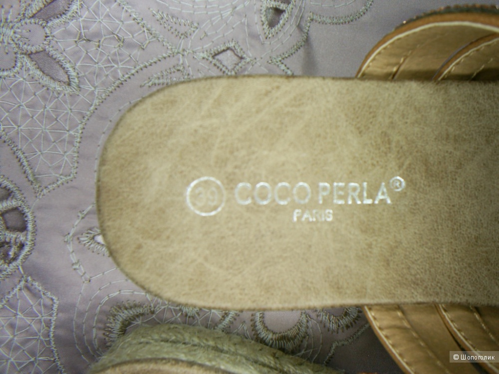 Шлепанцы от Coco Perla р 39. .