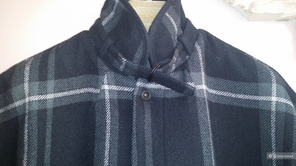 Пальто-кокон в клетку G Star Raw, S 42-44