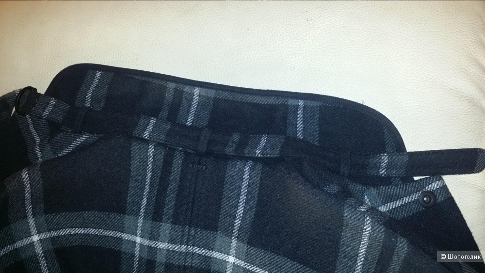Пальто-кокон в клетку G Star Raw, S 42-44