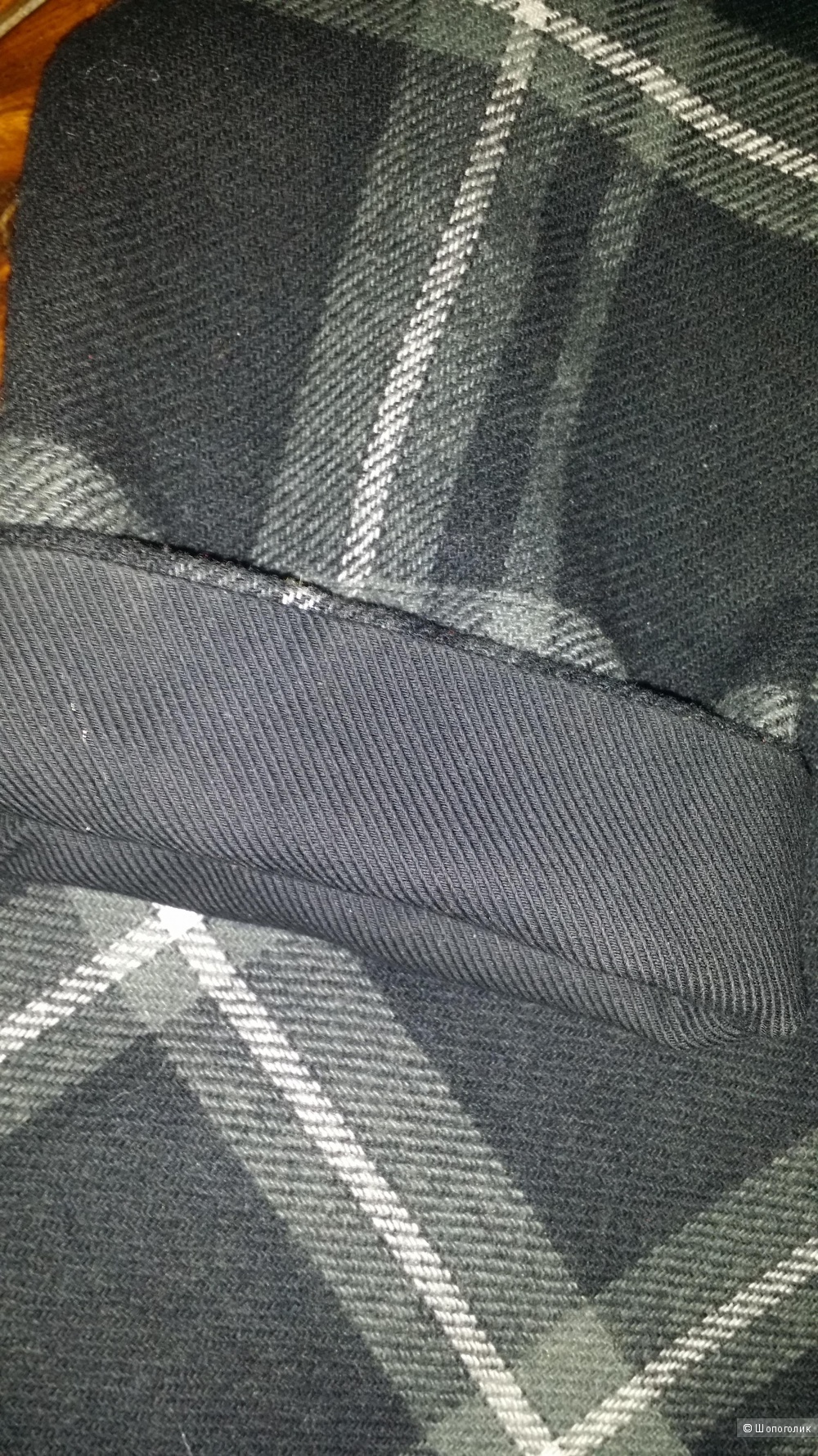 Пальто-кокон в клетку G Star Raw, S 42-44