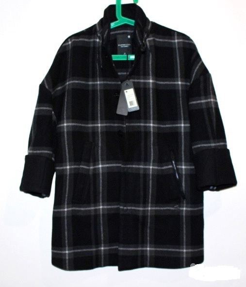 Пальто-кокон в клетку G Star Raw, S 42-44