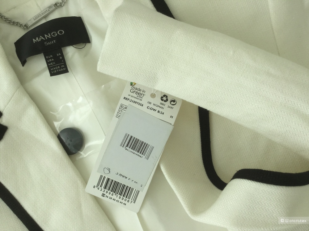 Пиджак Mango, размер 34 (XS)