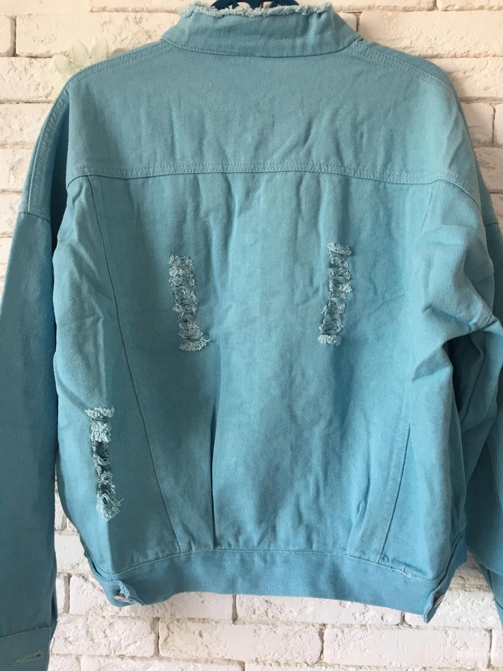 Джинсовпя куртка Blue, oversize